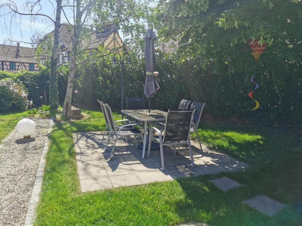 Gites Le P'Tit Paradis Du Ried Sundhouse Esterno foto
